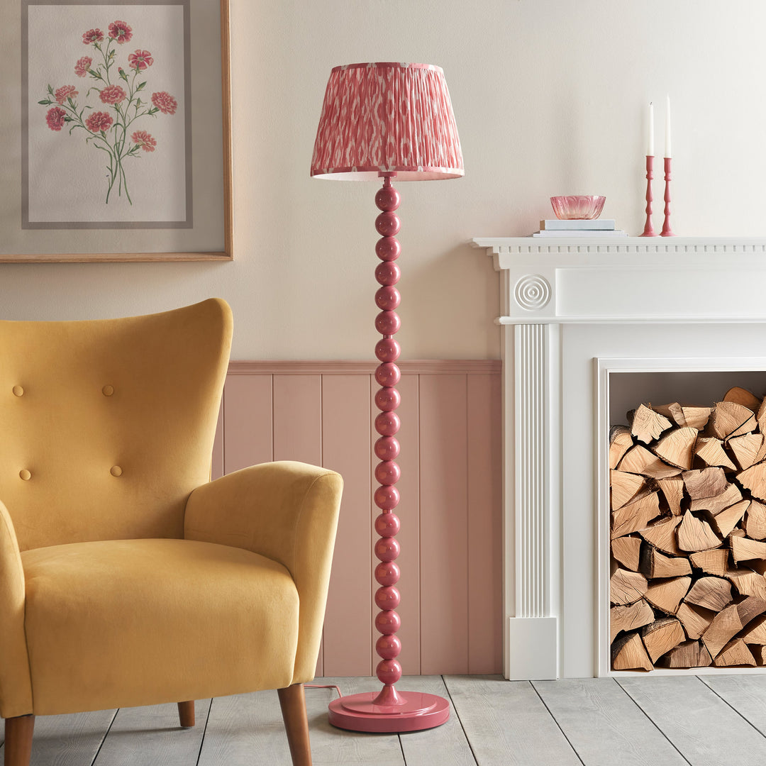 116207 Higgledy &amp; Ikat 35cm Floor Lamp Pink