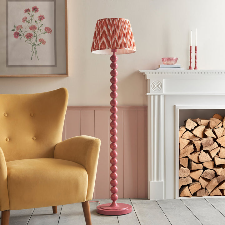 116212 Higgledy &amp; Zigzag 35cm Floor Lamp Pink Orange