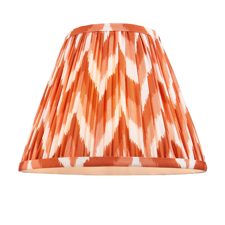 116298 Bobble &amp; Zigzag 25cm Table Lamp Green Orange