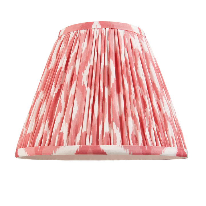 116322 Myrtle &amp; Ikat 25cm Table Lamp White Pink