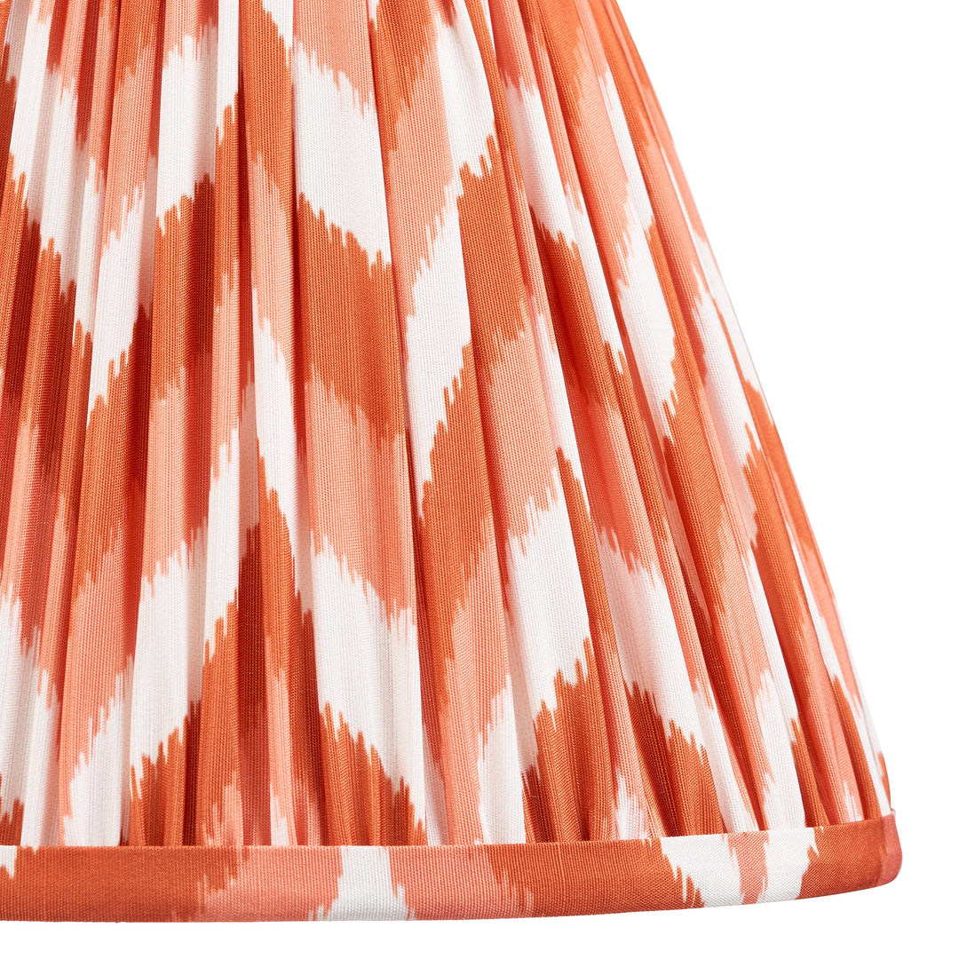 116338 Myrtle &amp; Zigzag 25cm Table Lamp Green Orange