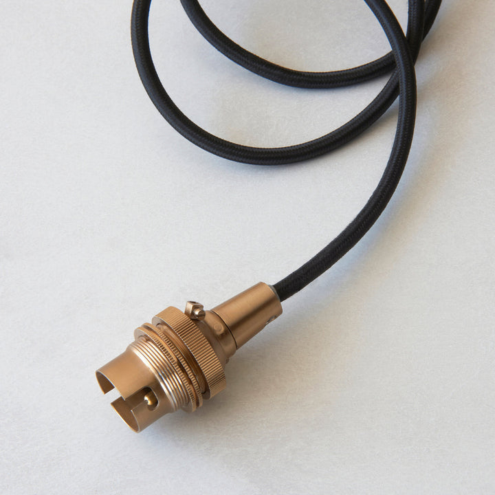 117662 Eltham Pendant Brass