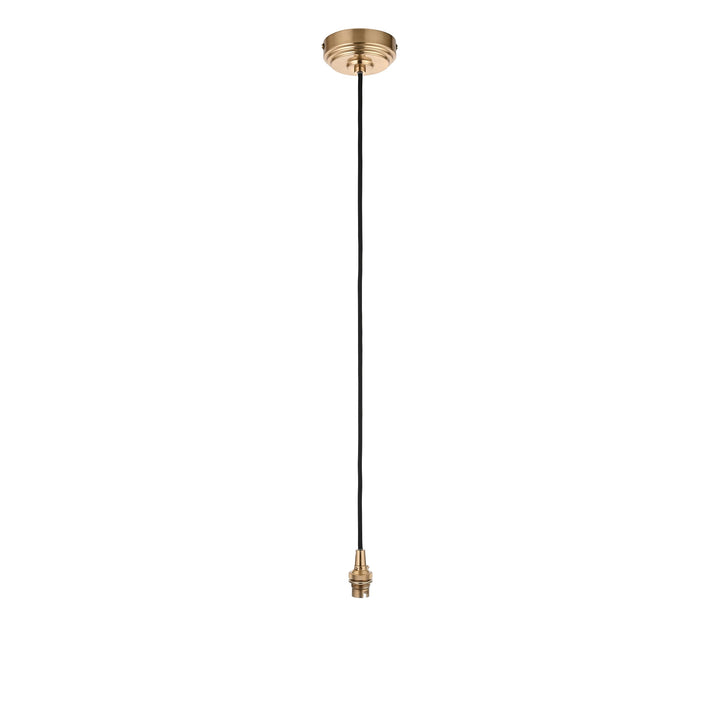 117662 Eltham Pendant Brass
