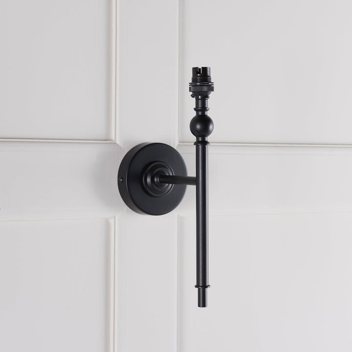 118105 Lille &amp; Ikat 20cm Wall Light Black