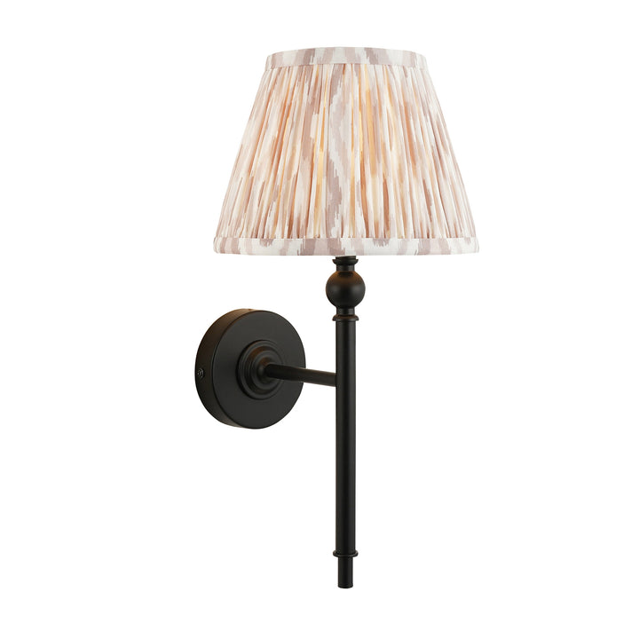 118105 Lille &amp; Ikat 20cm Wall Light Black