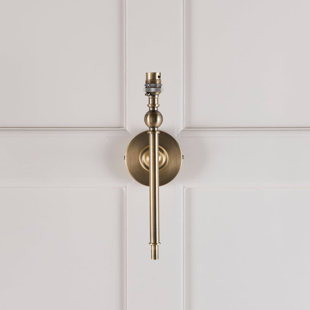 118109 Lille &amp; Ikat 20cm Wall Light Brass Pink