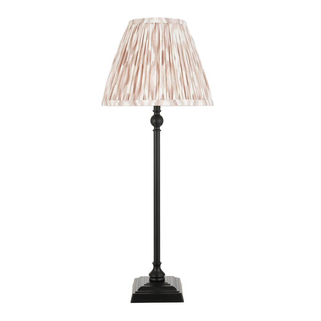 118135 Lille &amp; Ikat 25cm Table Lamp Black