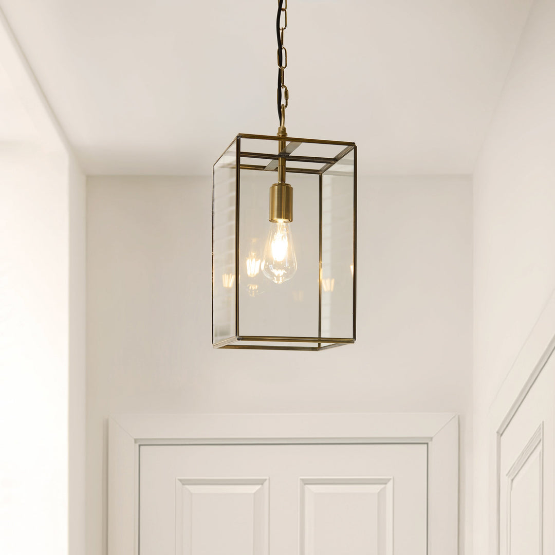 119141 Hammond Grand Pendant Brass
