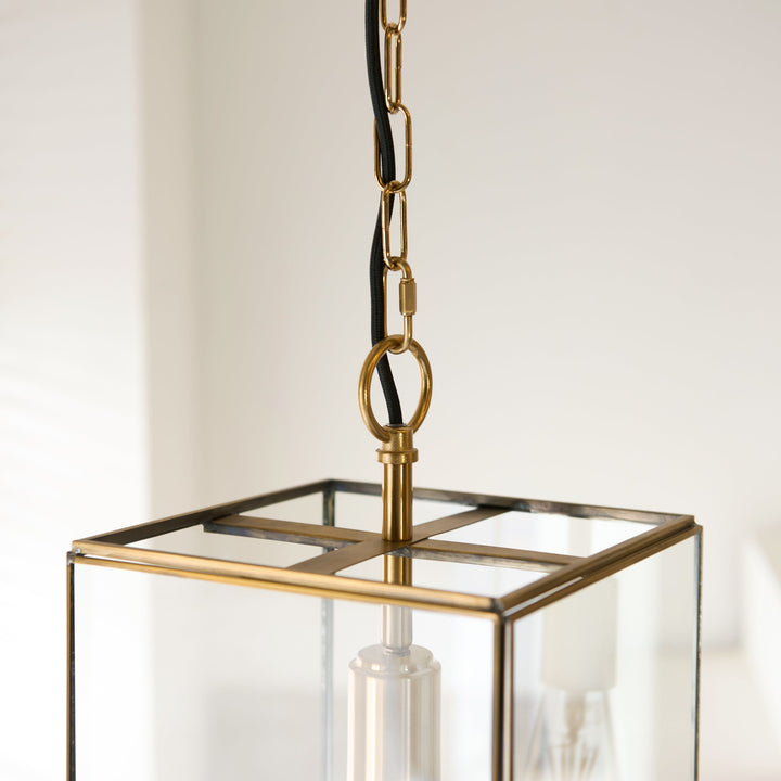 119141 Hammond Grand Pendant Brass