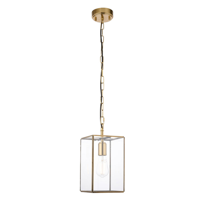 119142 Hammond Pendant Brass