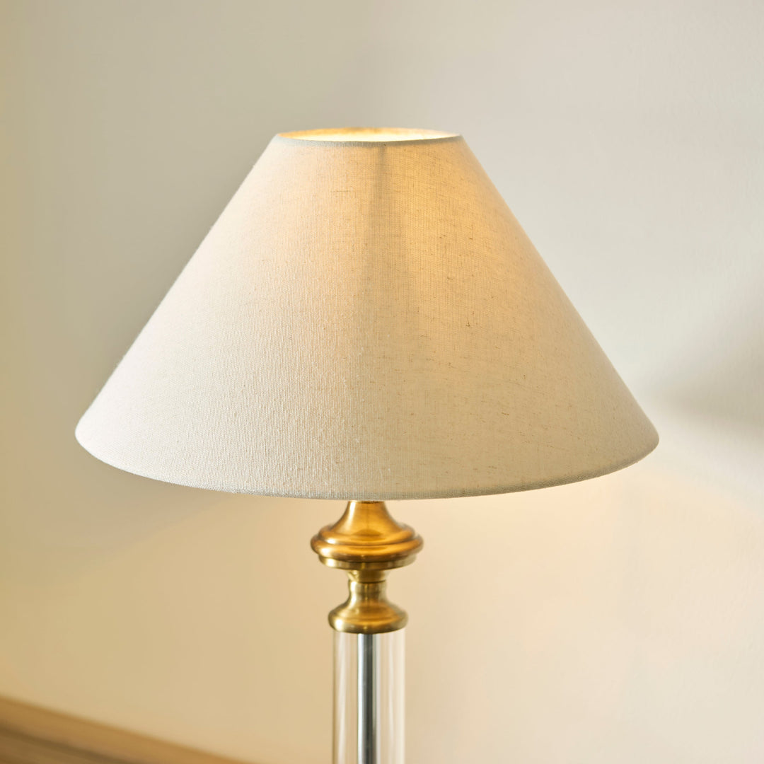 119972 Avebury &amp; Avalon 31cm Table Lamp Brass