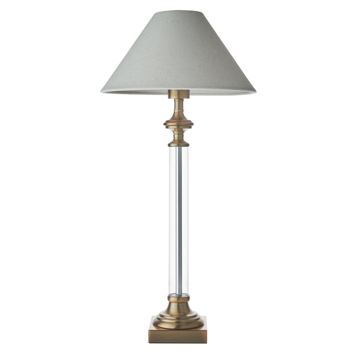 119972 Avebury &amp; Avalon 31cm Table Lamp Brass
