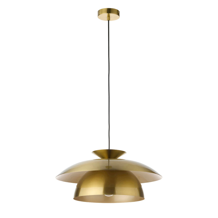 121072 Lyon Pendant Brass