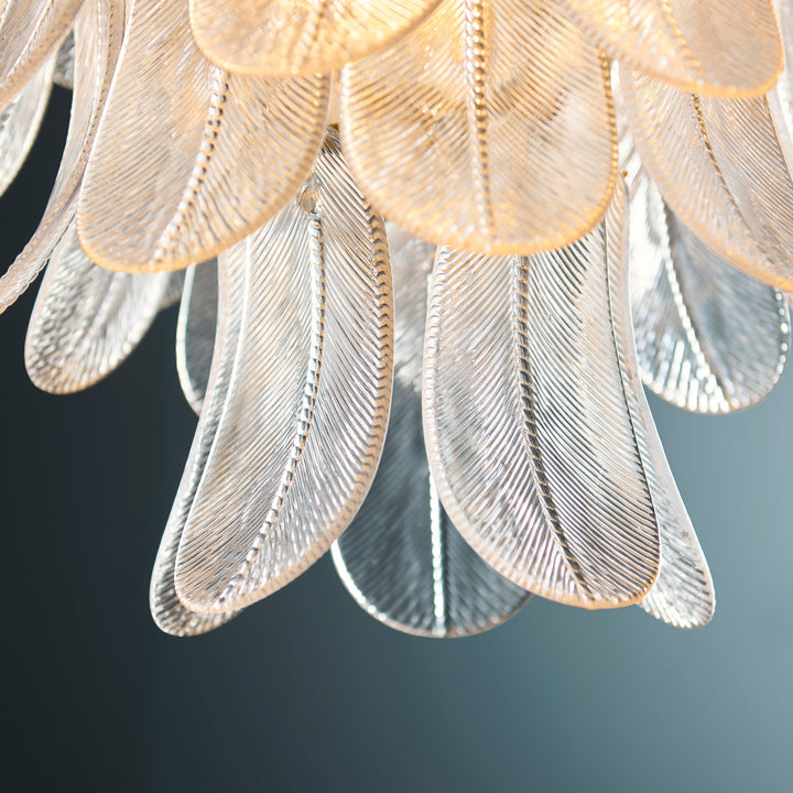 121771 Autumn 4 Light Pendant Brass