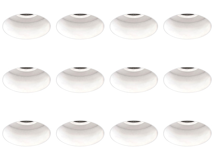 Astro 1248023 | Trimless Round Fixed Downlight | Matt White | Pack Of 12- £25.38 each