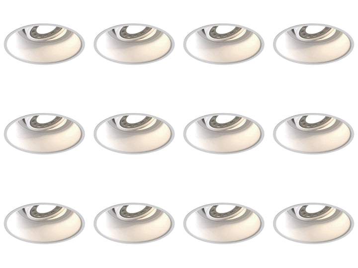 Astro 1249003 | Minima Adjustable Interior Downlight | Matt White | Pack Of 12