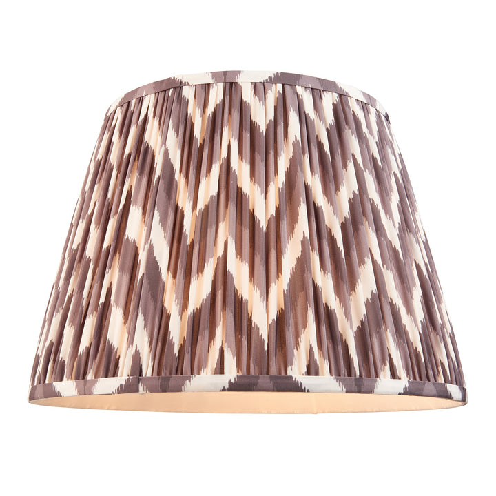 125401 Twist &amp; ZigZag 40cm Floor Lamp Wood Grey