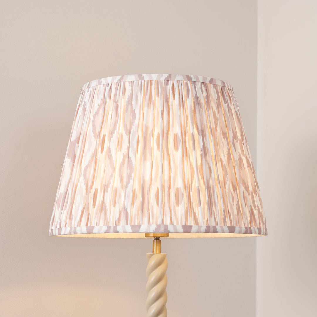 125407 Twist &amp; Ikat 40cm Floor Lamp White