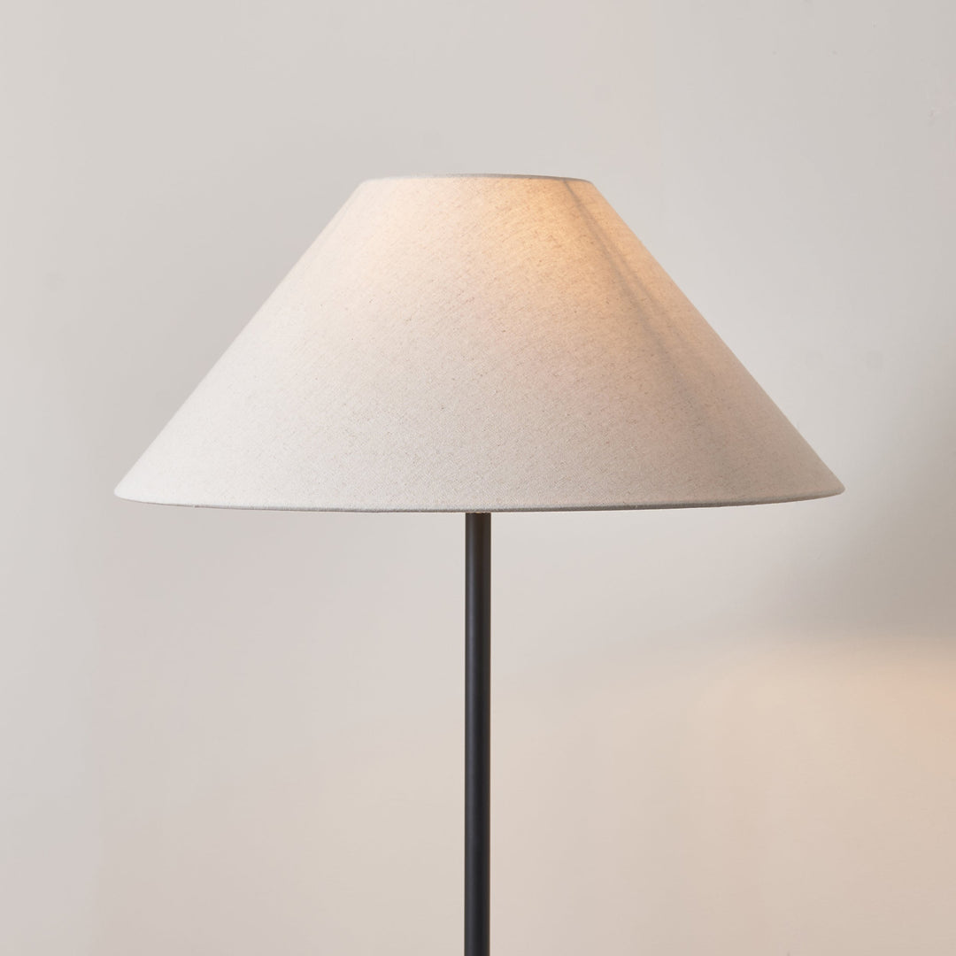 125415 Arlo &amp; Avalon 52cm Floor Lamp Black