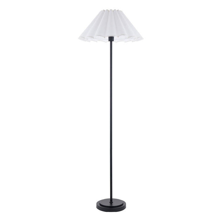 125416 Arlo &amp; Ayla 53cm Floor Lamp Black