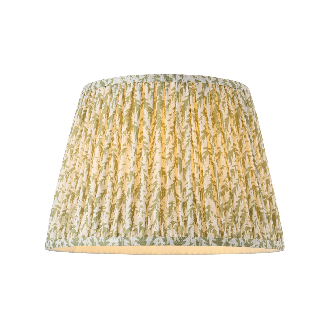 125491 Carnaby &amp; Leaf 35cm Floor Lamp White Green