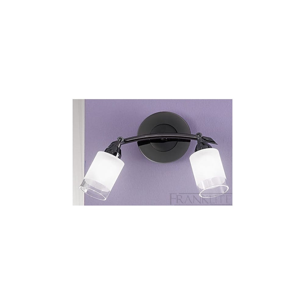 Franklite Campani SPOT8902 Black 2 light (SD)