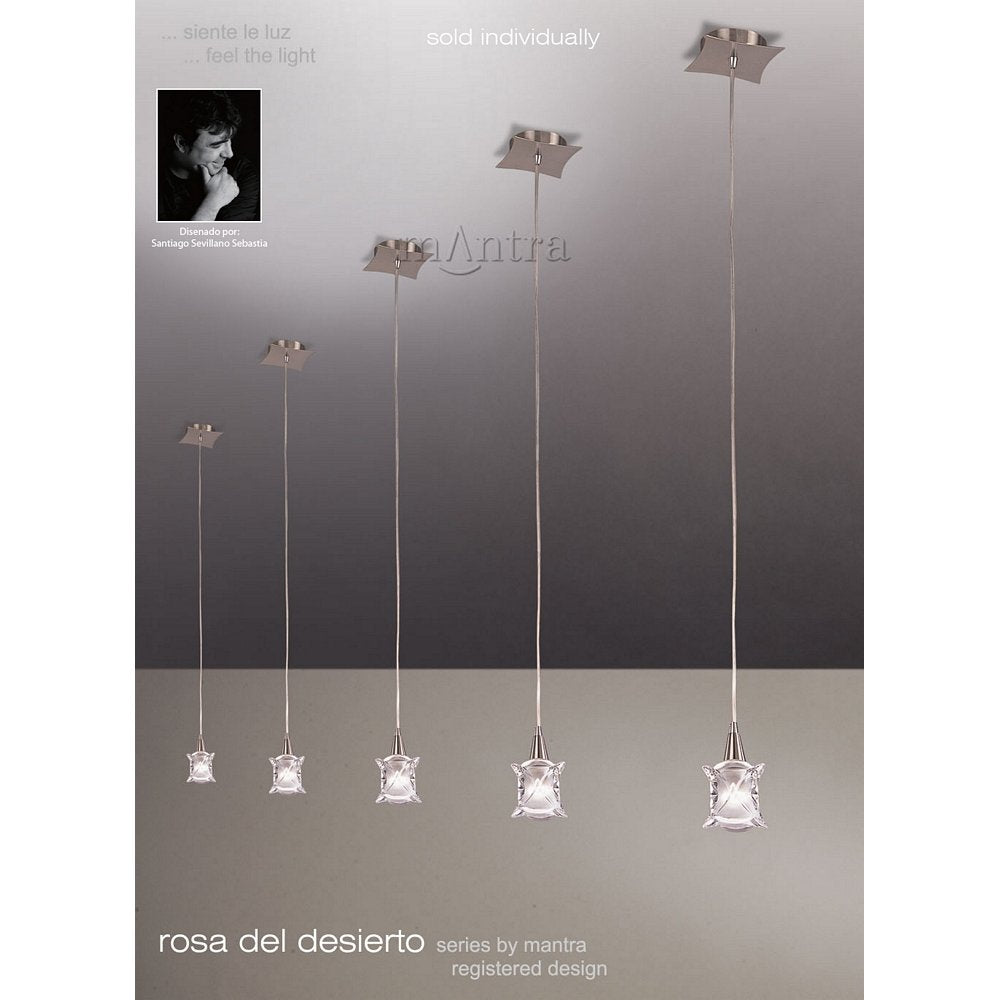 Mantra Mantra M0048 Rosa del desierto pendant 1 light (SD)