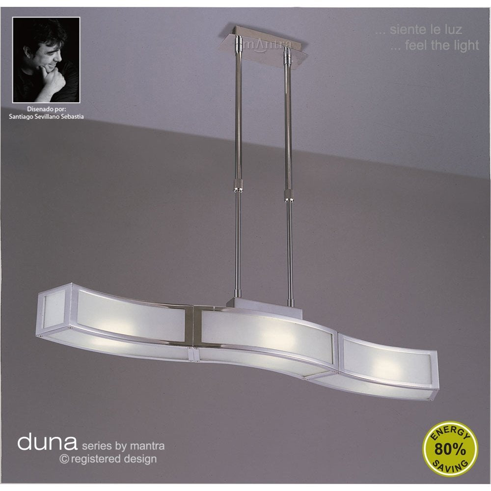 Mantra Duna M8387 telescopic pendant 3 light (SD)