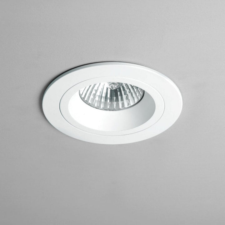 Astro 1240024 Taro Round Fire-Rated Downlight/Recessed Spot Light Matt White (S)