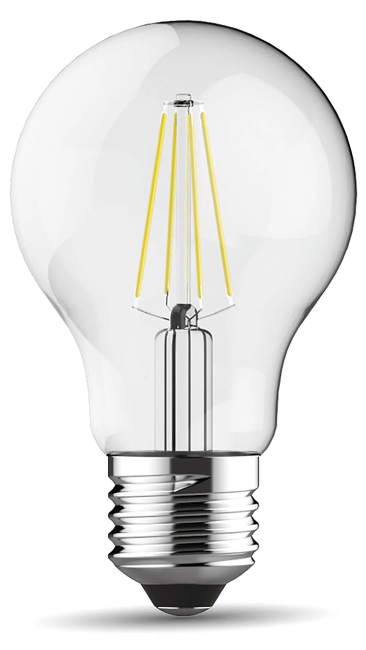 Luxram 1410112 Pack Of 10 E27 GLS LED Dimmable 6.5W Warm White 3000K