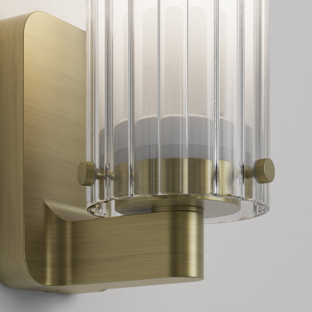 Astro 1411011 Ottavino Bathroom Wall Light Matt Brushed Brass