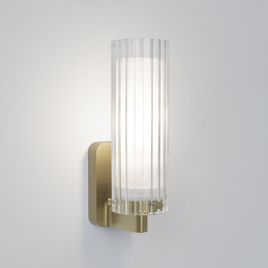 Astro 1411011 Ottavino Bathroom Wall Light Matt Brushed Brass