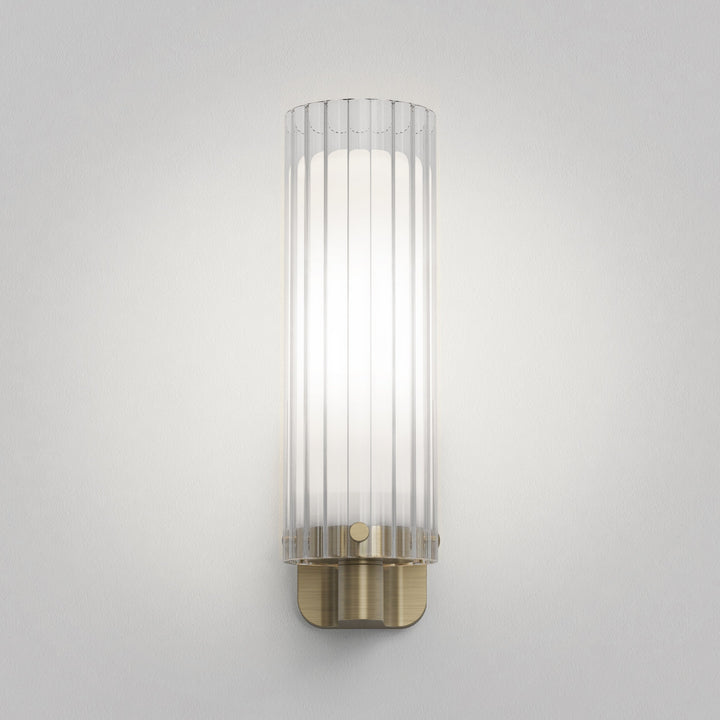 Astro 1411011 Ottavino Bathroom Wall Light Matt Brushed Brass