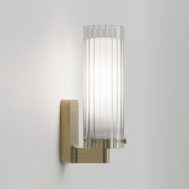 Astro 1411011 Ottavino Bathroom Wall Light Matt Brushed Brass