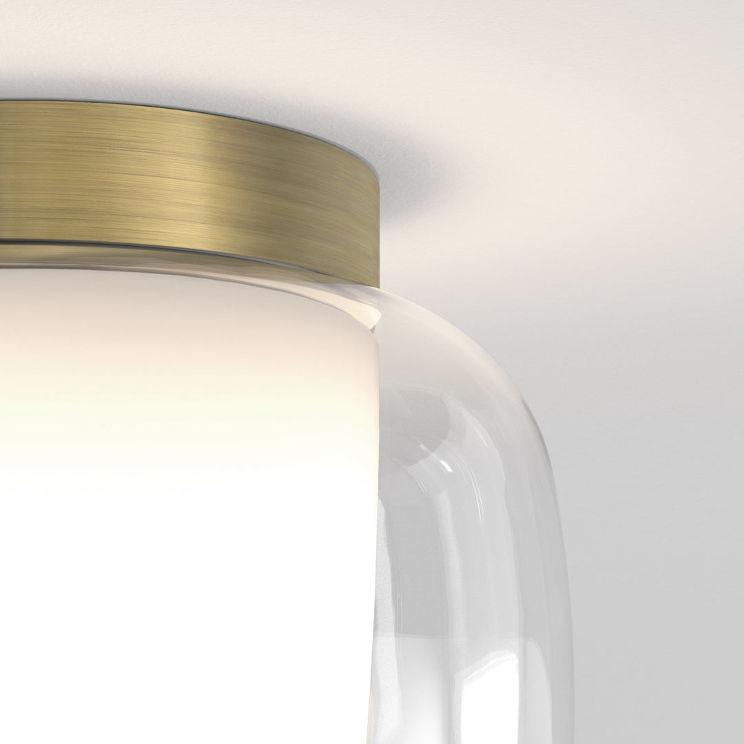Astro 1450015 Aquina 240 Bathroom Ceiling Light Matt Brushed Brass