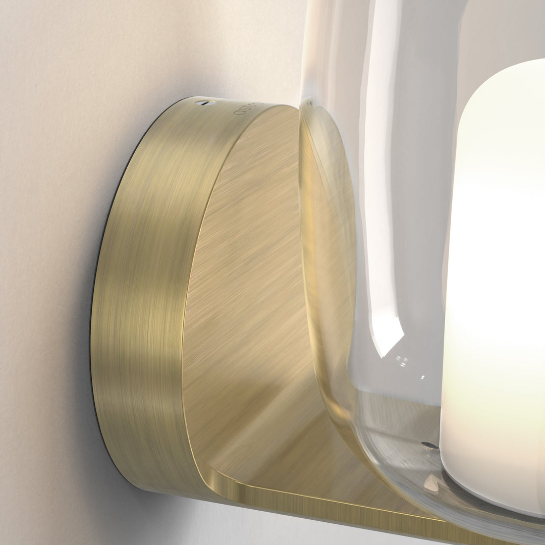 Astro 1450019 Aquina Bathroom Wall Light Matt Brushed Brass