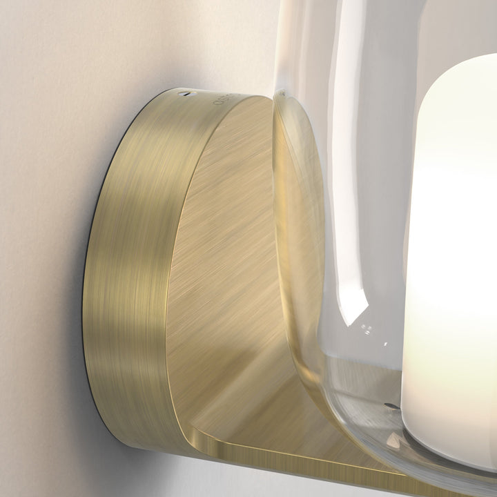 Astro 1450019 Aquina Bathroom Wall Light Matt Brushed Brass