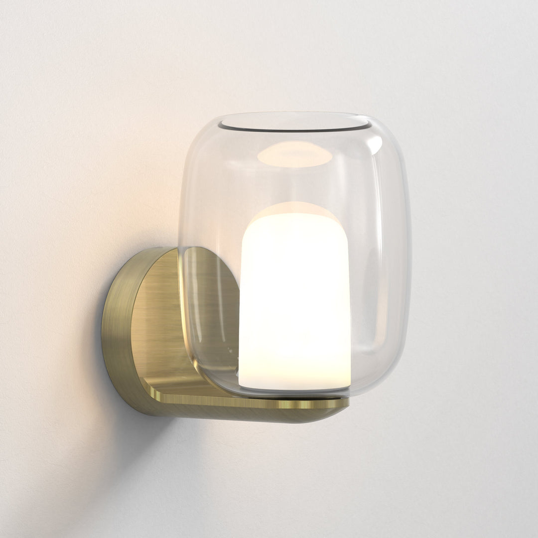 Astro 1450019 Aquina Bathroom Wall Light Matt Brushed Brass