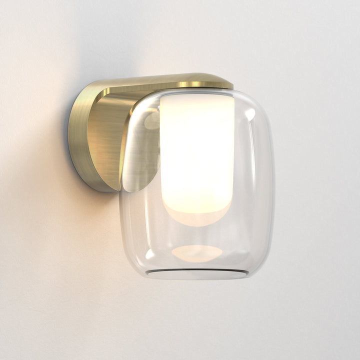 Astro 1450019 Aquina Bathroom Wall Light Matt Brushed Brass