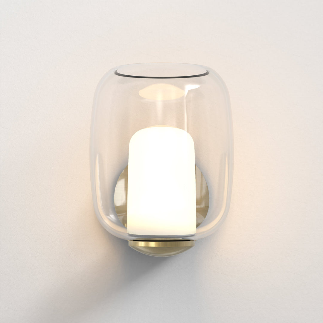 Astro 1450019 Aquina Bathroom Wall Light Matt Brushed Brass