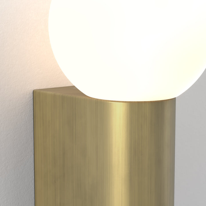 Astro 1459012 Ortona Bathroom Single Wall Light Matt Brushed Brass