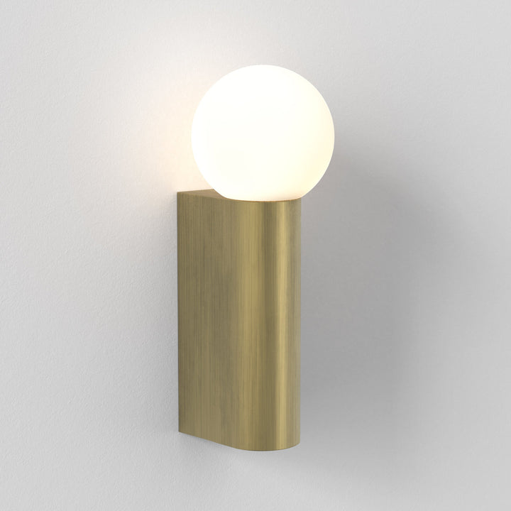 Astro 1459012 Ortona Bathroom Single Wall Light Matt Brushed Brass