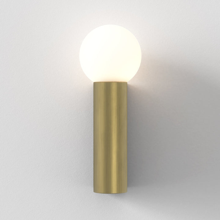 Astro 1459012 Ortona Bathroom Single Wall Light Matt Brushed Brass