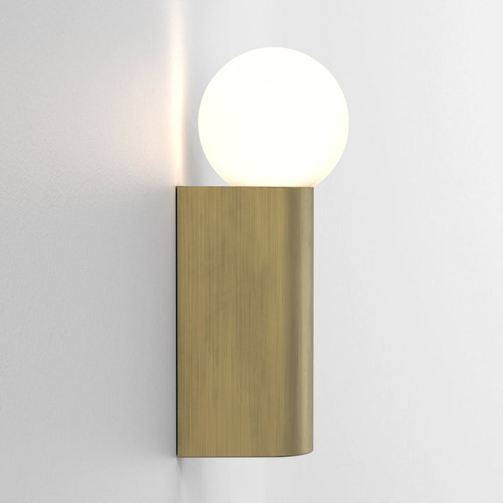 Astro 1459012 Ortona Bathroom Single Wall Light Matt Brushed Brass