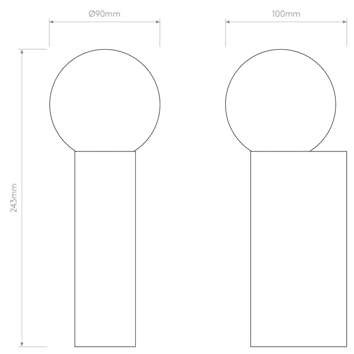 Astro 1459012 Ortona Bathroom Single Wall Light Matt Brushed Brass