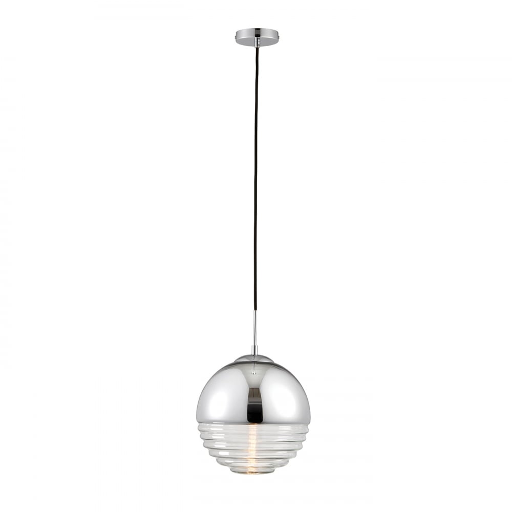 Endon 68959 Paloma Indoor Pendant Light Single Chrome (SD)