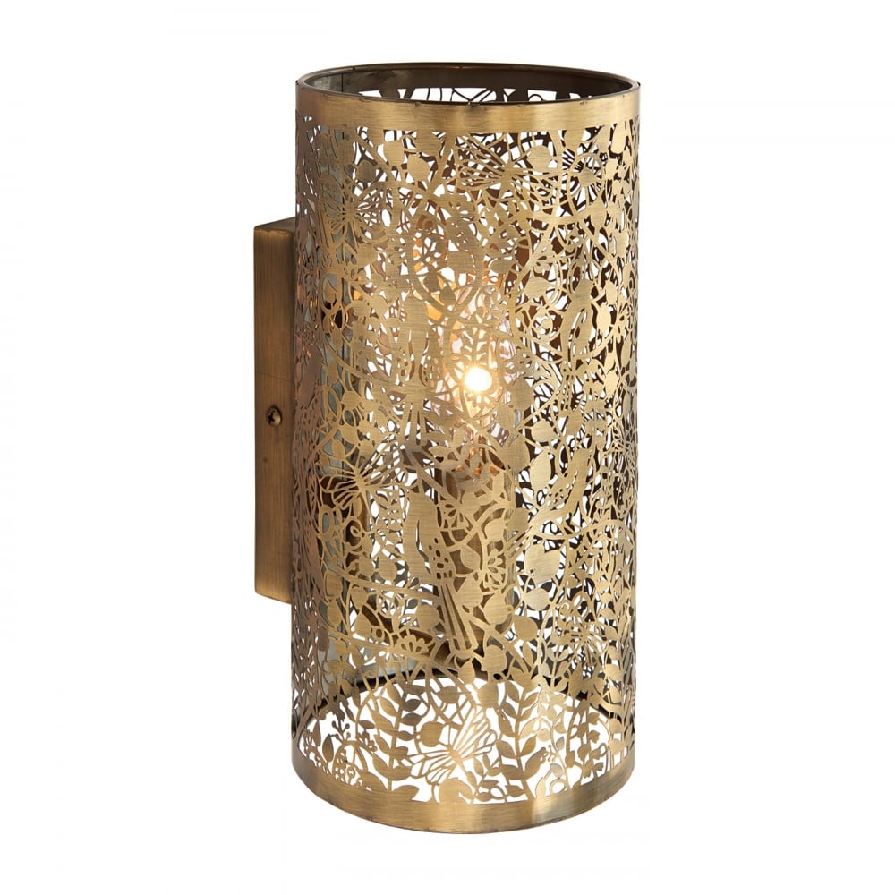 Endon 70105 Secret Garden Indoor Wall Light Metal (S)