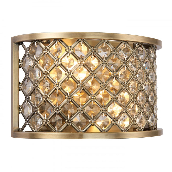 Endon 70559 Hudson Indoor Wall Light Glass (S)