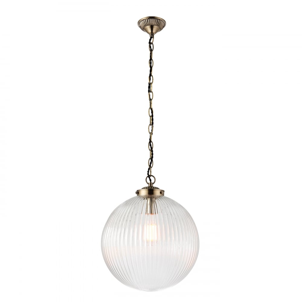 Endon 71124 Brydon Indoor Pendant Light Single (S)