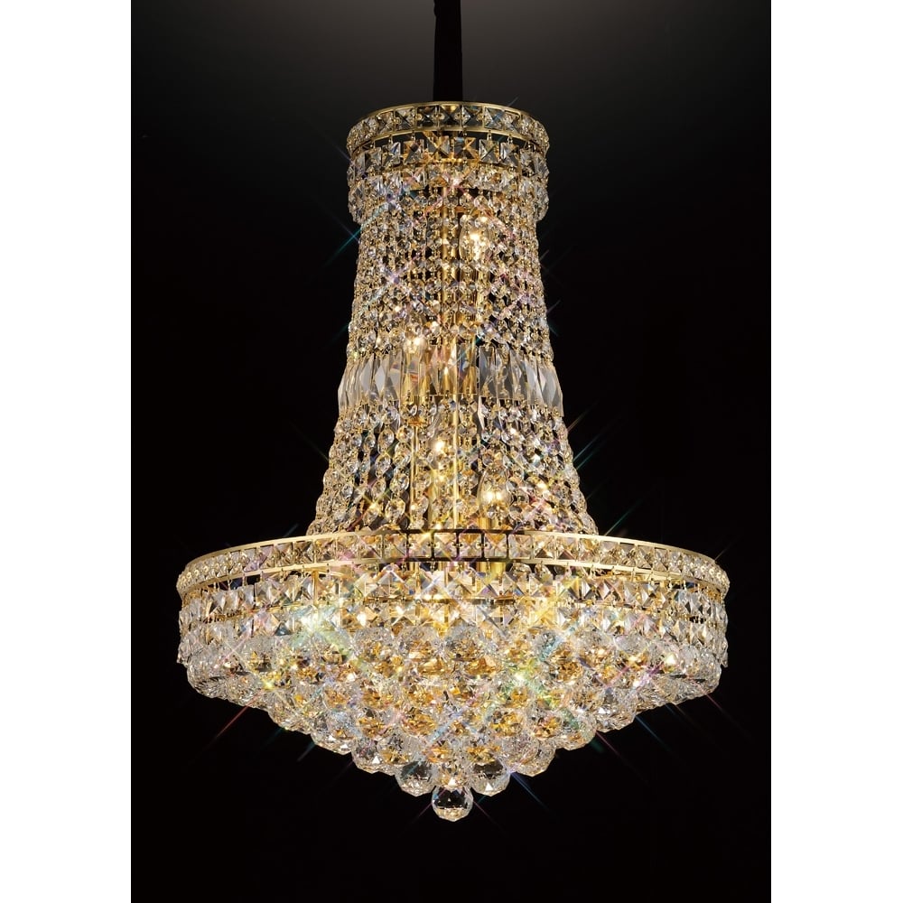 Diyas IL32090 Frances Pendant French Gold/crystal (S)
